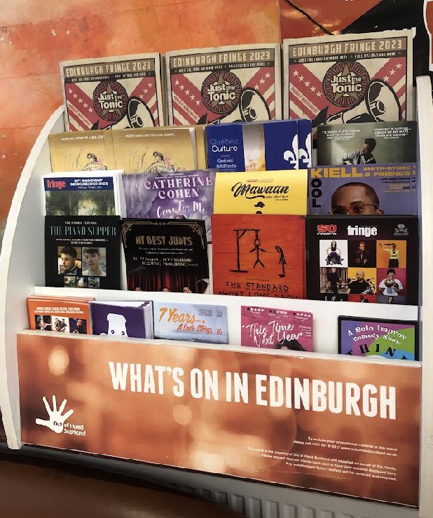 OutofHandScot's tweet photo. #print #posters #flyers #distribution #posterdistribution #flyerdistribution #brandedracks #Tickingclocktheatre The Standard Short Long Drop @edfringe in Space Triplex. 
https://t.co/9dhQJ2XkVt #theatre #drama #Edinburgh https://t.co/m4fT5lVHKJ