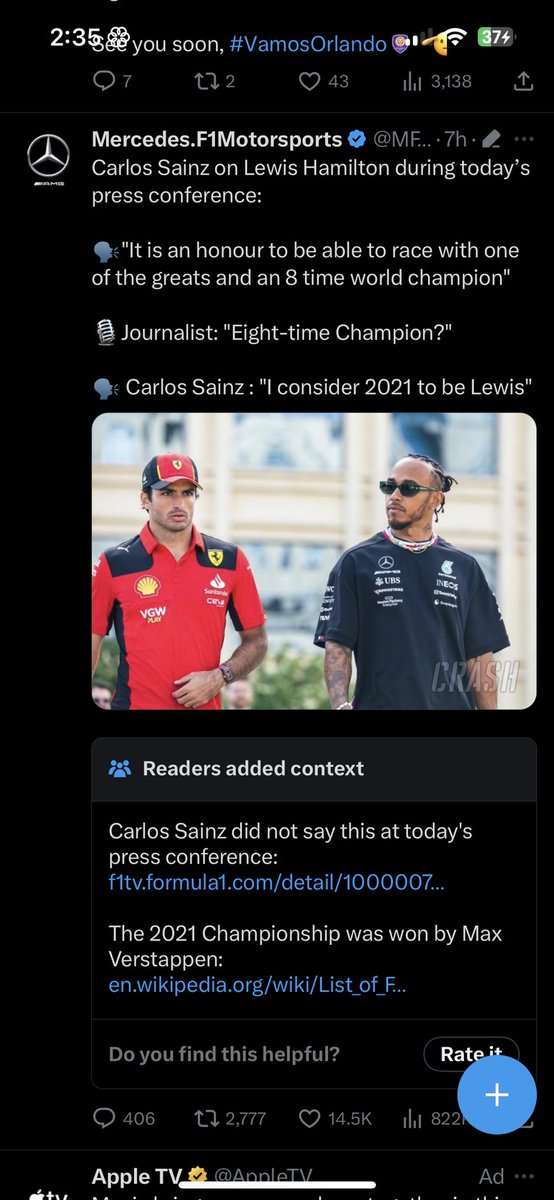 Jesusmex90's tweet photo. @MF1motorsports Even twitter calling them out lol https://t.co/9TJeZHuHuu