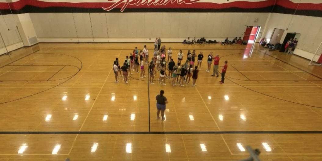 Emergency Action Plan training with our  Cheerleaders this afternoon! You can never be too prepared! Thanks ladies! <a href="/EmporiaCheer/">Emporia Cheer</a>