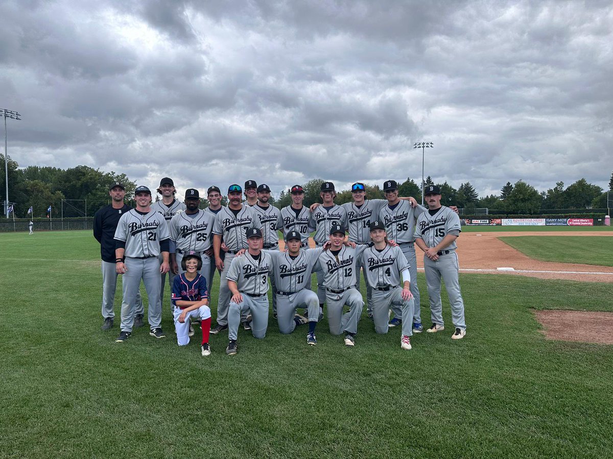 The boys about to get underway for game one at nationals against New Brunswick. <a href="/CABCBaseball/">Canadian Amateur Baseball Central</a>