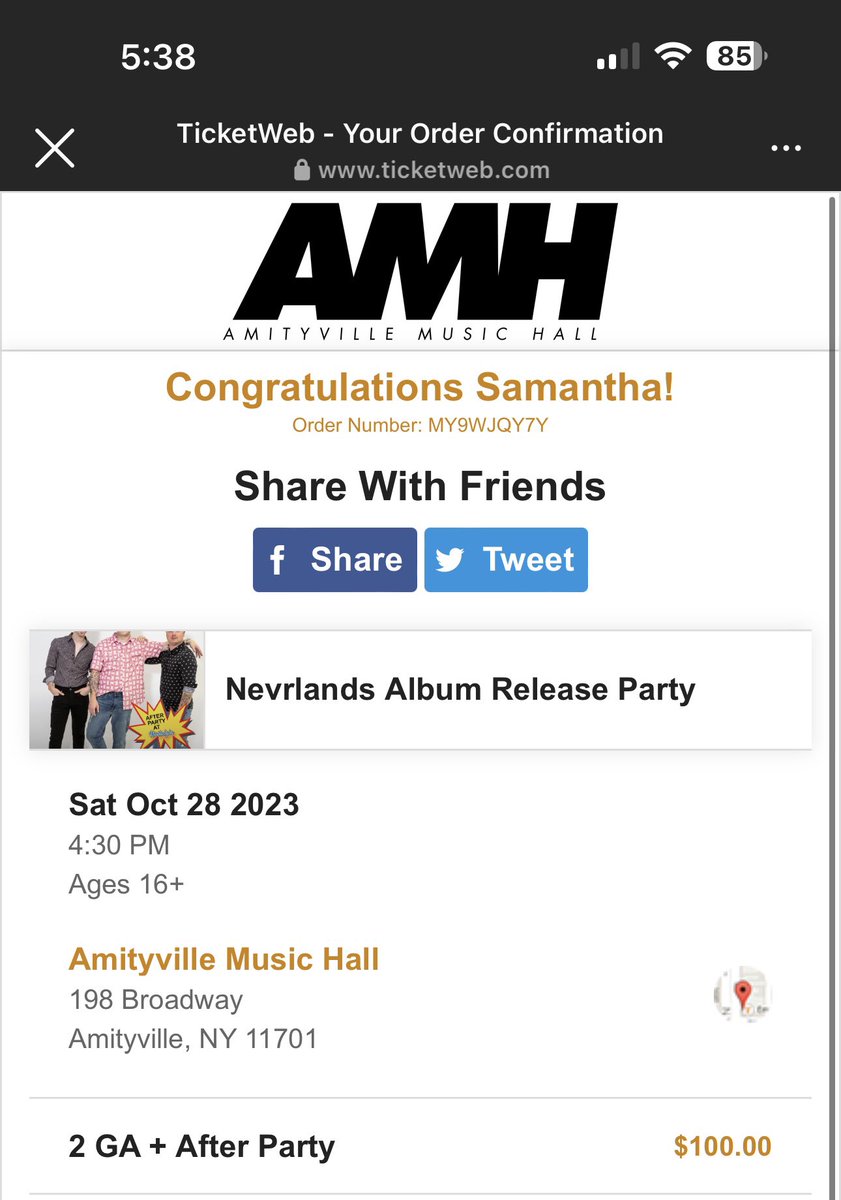 sammyywhite's tweet photo. @NEVRLANDSBand @KingLouieNVLS @OkanNVLS @Mikeynvls See y’all there! 💕 https://t.co/OkOoORYfCi