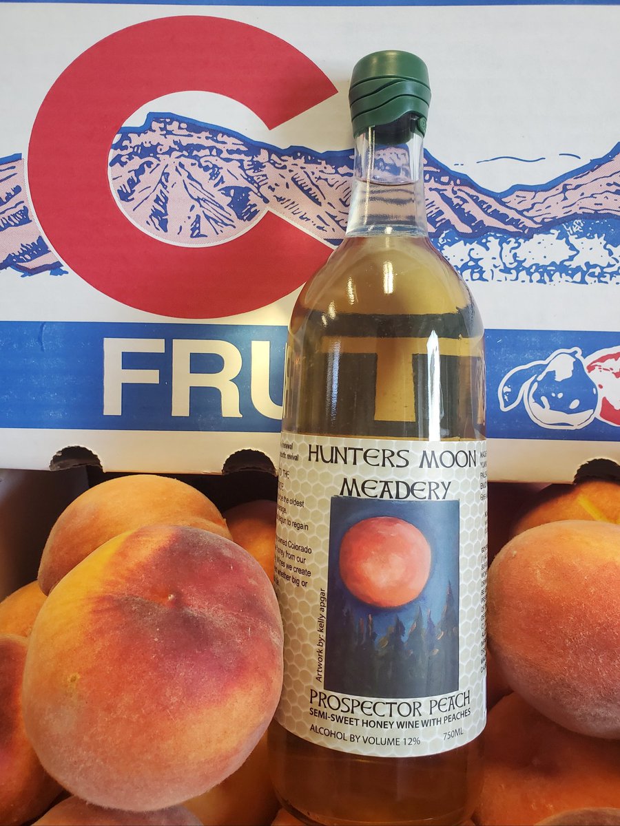 huntersmoonmead's tweet photo. #ColoradoPeaches
#PalisadePeaches
#ColoradoWine
#drink Different
#MeadMe! #trademarked https://t.co/kkcg6vQ5h5