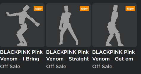 Dance Emotes - Roblox