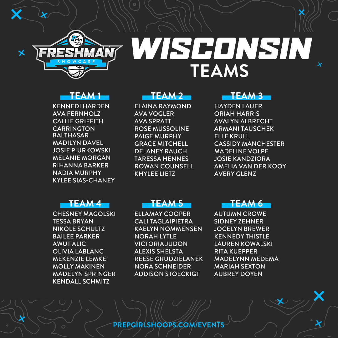 ⭐️ Freshman Showcase teams are set!