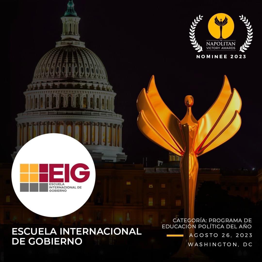 Despegamos rumbo a Washington para asistir a la gala <a href="/TheNapolitans/">The NAPOLITANS</a> 🇺🇸🏛️

Nuestra Escuela Internacional de Gobierno #EIG está nominada en la categoría Programa Académico del Año 2023🎓. 
¡Deseadnos suerte! 🍀