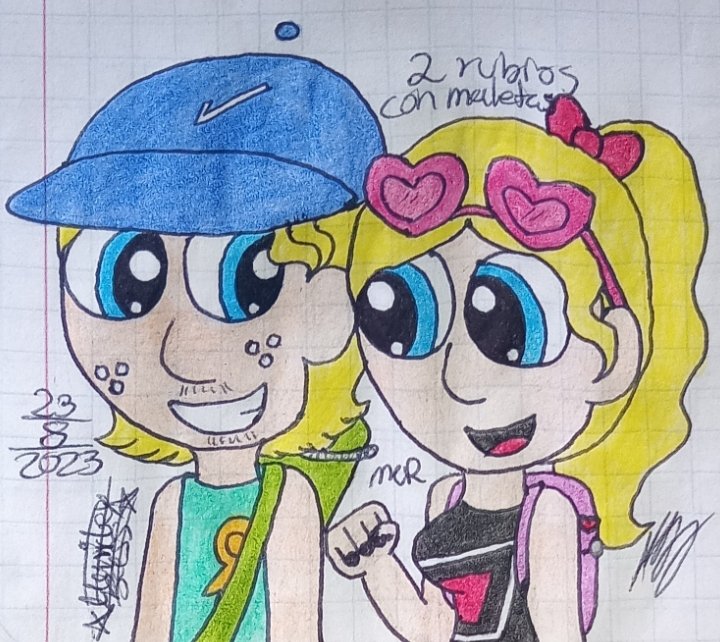 MCRichardson27's tweet photo. Les comparto un dibujo de 2 de mis Oc's rubios Raymon Farris y Hailey "Cutie" Coo saliendo de sus clases de natación
#raymonfarris #haileycutiecoo #cutiecoo #oc #drawing #drawingoftheday https://t.co/VGgxTt9vba