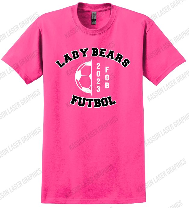 LadyBearsFutbol's tweet photo. The Fundraising T-shirts are out!!!  Order yours before 9/4!!

https://t.co/UGZBV79lYS

￼ https://t.co/PisVmkmJxf