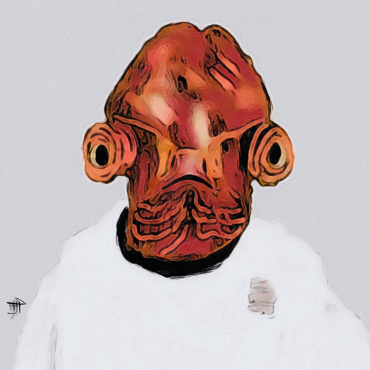 pruittwrites's tweet photo. #PruittWrites #ipainting #starwars #admiralackbar @ https://t.co/ctY5A4Slpa #art #digitalart #digitalartist #procreate #americanartist https://t.co/sMZwZuM84g