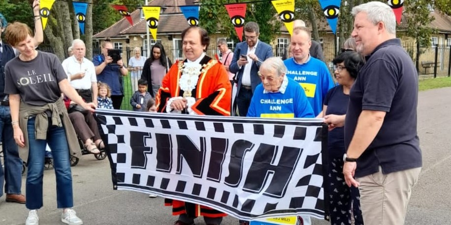 "I’m glad I finished it all...but I’ve been so very lucky that so many people have supported me."

Ann, 99, and her daughter Margaret look back on Ann's incredible walking marathon achievement in aid of the Macular Society and <a href="/guidedogs/">Guide Dogs</a>.

macularsociety.org/about/media/ne…