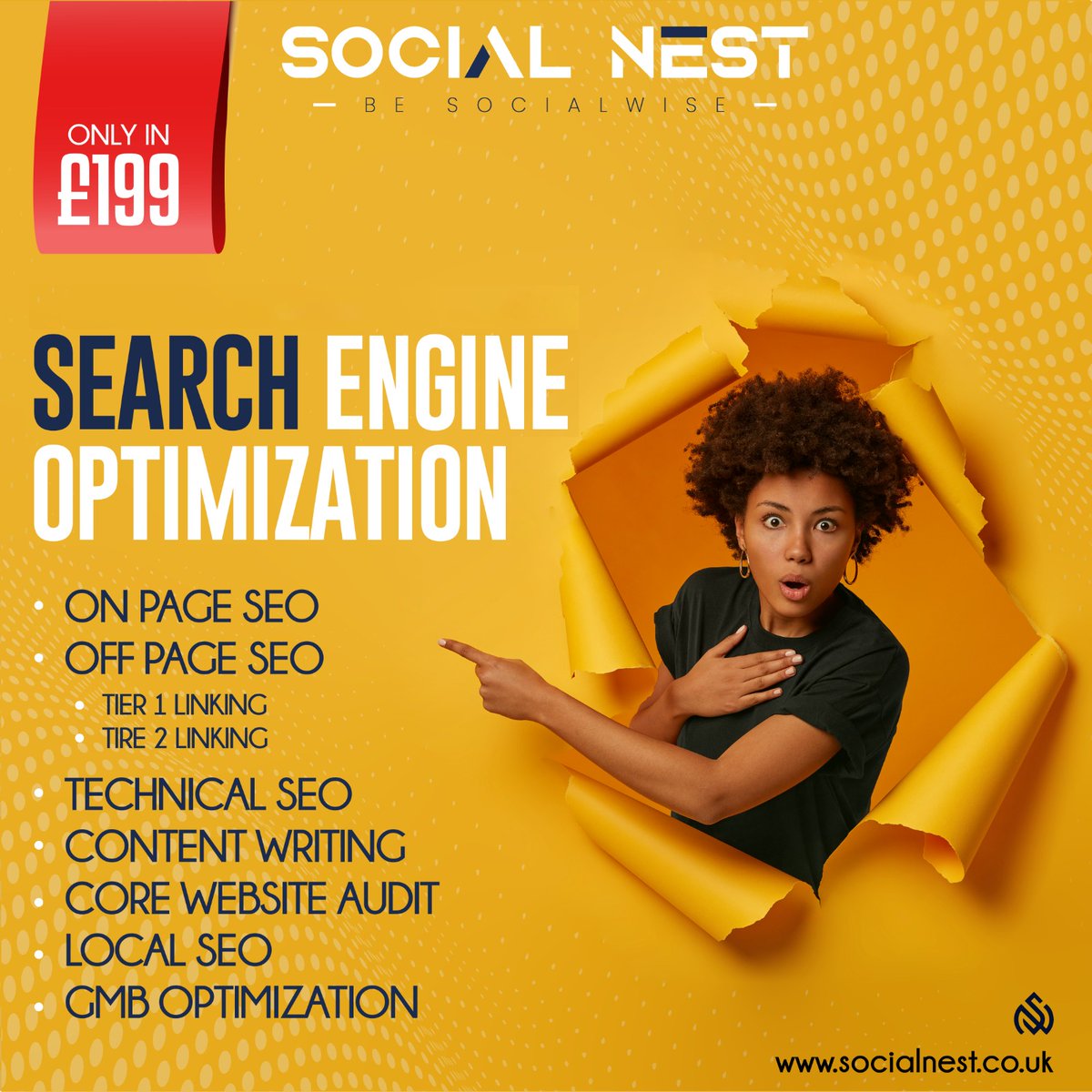 Boost Your Online Presence with Our Complete SEO Package 📈

Dominate Search Rankings and Drive Traffic with SocialNest's Unbeatable Offer. 

socialnest.co.uk

#seo #bhfyp #business #entrepreneur #smallbusiness #marketing #graphicdesign #online #branding #facebook #digital