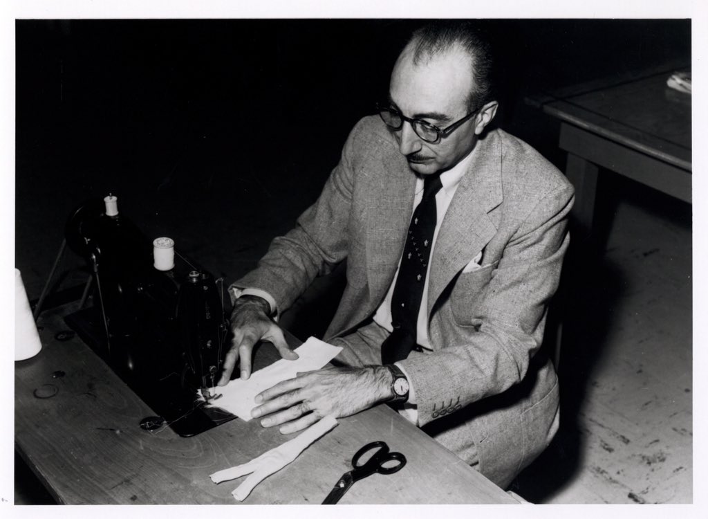 An interest in sewing as a boy, in 1910s America, translated into the creation of the first AAA and bifurcated AAA grafts in the 1950s. Still used today. Think about that.