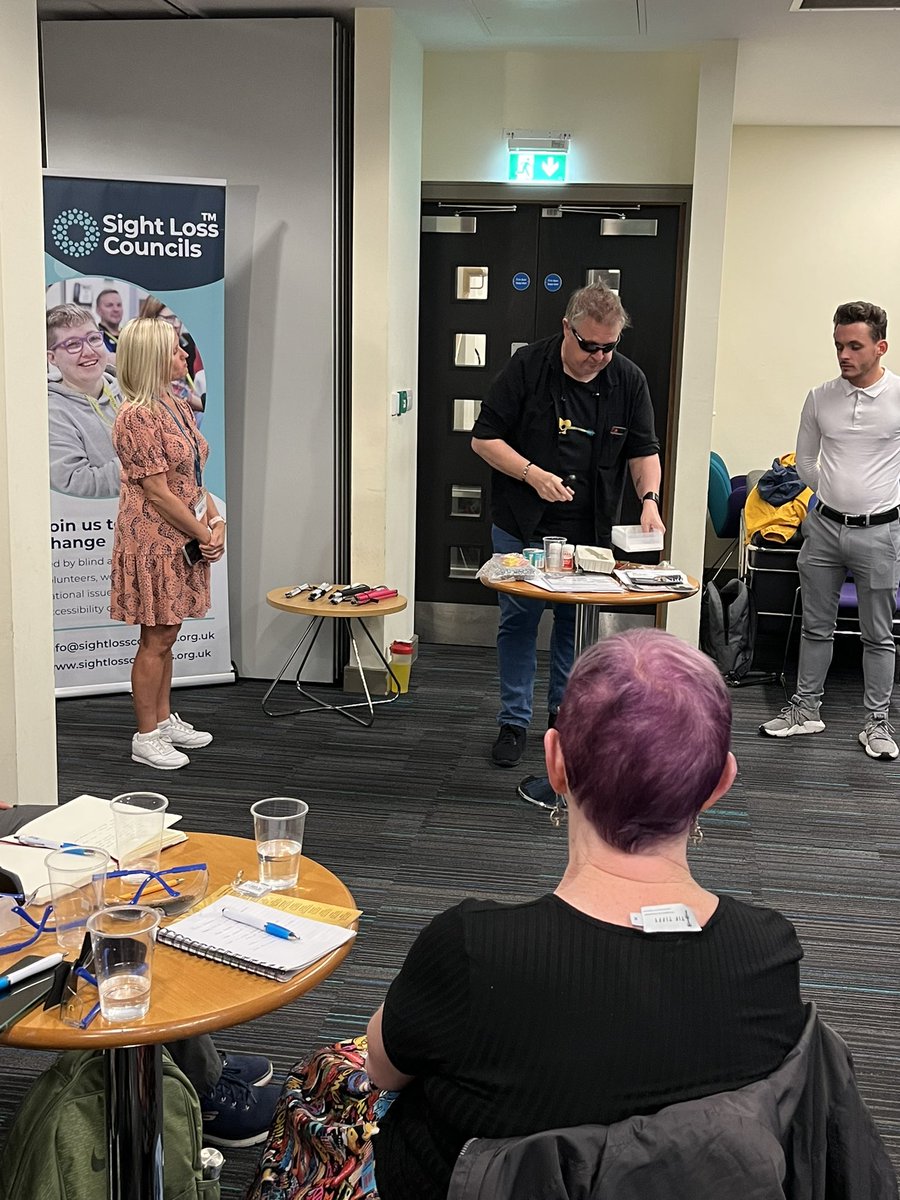 barton_kell's tweet photo. Thanks to staff &amp; volunteers @AtkinsonThe for joining our vision awareness session yesterday delivered by Merseyside Sight Loss Council.

It was good to hear what you already do for #blind &amp; #PartiallySighted visitors &amp; to discuss what else can be done! https://t.co/mum1pJQg8G