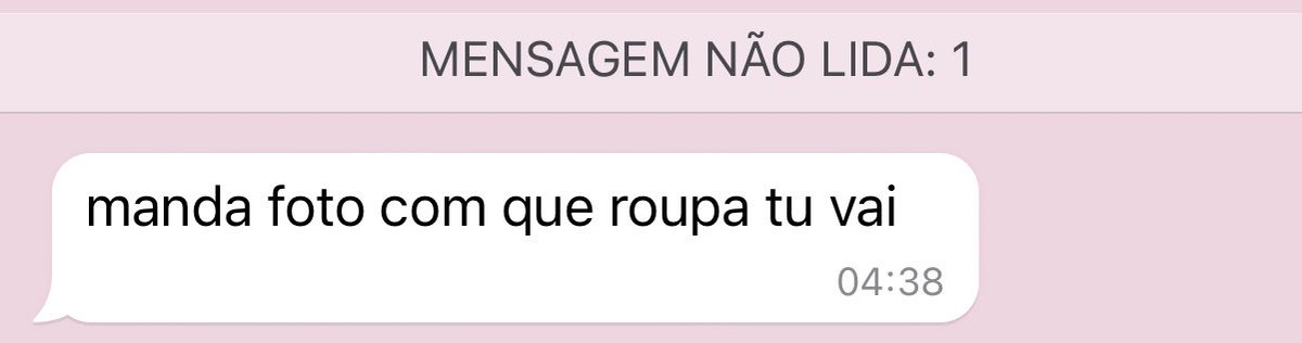 *eu e minha amiga vamos sair*

ela automaticamente: