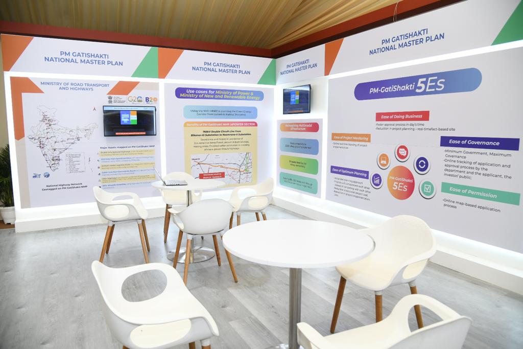 #PMGatiShakti National Master Plan is reimagining Multimodal infrastructure connectivity in #India. 
All set for showcasing at #B20 #Tajpalace <a href="/FollowCII/">Confederation of Indian Industry</a> 
<a href="/SumitaDawra/">Sumita Dawra</a> <a href="/DPIITGoI/">DPIIT India</a> <a href="/CimGOI/">Minister of Commerce and Industry</a> <a href="/amitabhk87/">Amitabh Kant</a> <a href="/shipmin_india/">Ministry of Ports, Shipping and Waterways</a> <a href="/AshwiniVaishnaw/">Ashwini Vaishnaw</a> <a href="/MORTHIndia/">MORTHINDIA</a>