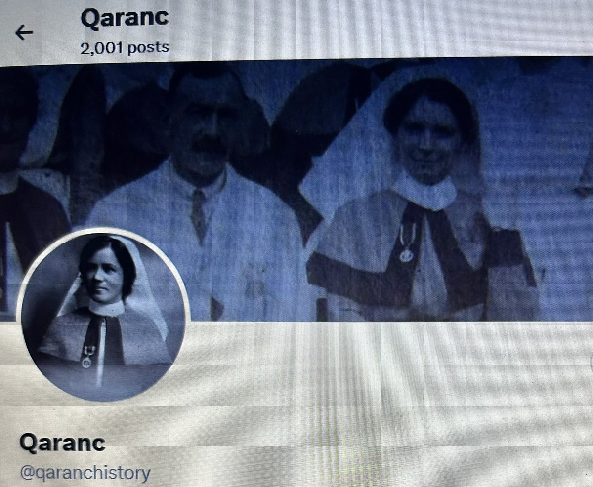 Twitter/X tells me I’ve put over two thousand posts about the #history of #military #nursing - I hope you’ve enjoyed them and are looking forward to many more.  #QARANC #QARANCHistory #militaryhistory #nursinghistory