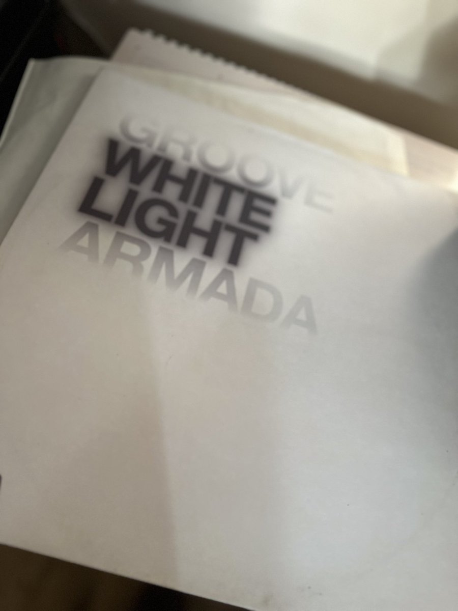 R1chardatron's tweet photo. Is this THE best remix album ever? Is it even a remix album? I’ve been hunting this for sooo long, so pleased to play it today. @GrooveArmada & #Vinyl must haves! #ESRR @DefectedRecords a new home… https://t.co/wUq30fFuPH