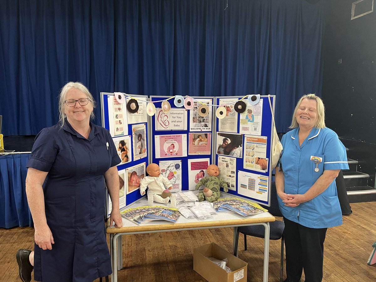 MaternityKgh's tweet photo. Come and see us at the KGH Maternity Services Well-being event @KettGeneral https://t.co/FeYu6xqHTr