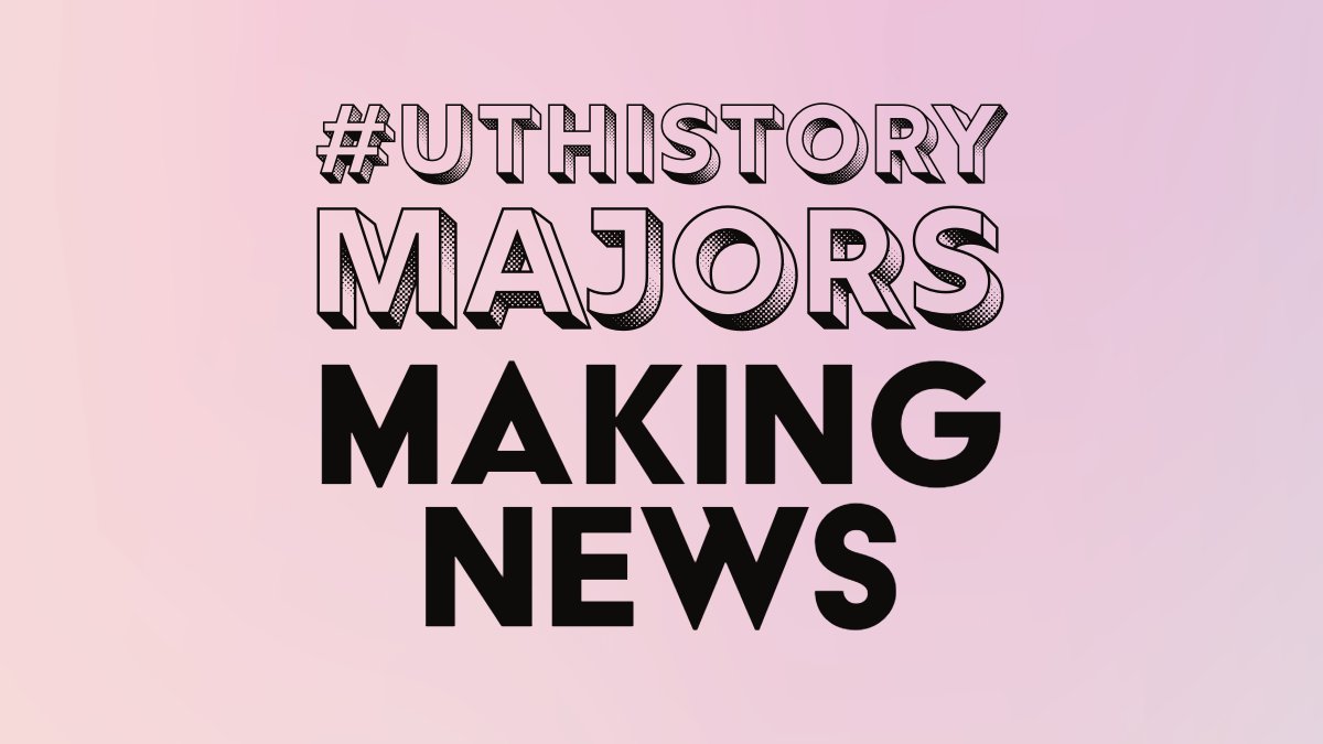UT_HistDept's tweet photo. CoLA Deanโs Distinguished Graduates Awards, Rapoport-King Thesis Scholarships, HRC Ronald Schuchard Undergraduate Archival Research Prizes, a UGS Writing Flag Award -- our #uthistory majors won them all (& more) in '22-23! Read about our amazing majors at https://t.co/PGmBg7Pj8I! https://t.co/lczNIXPNKB