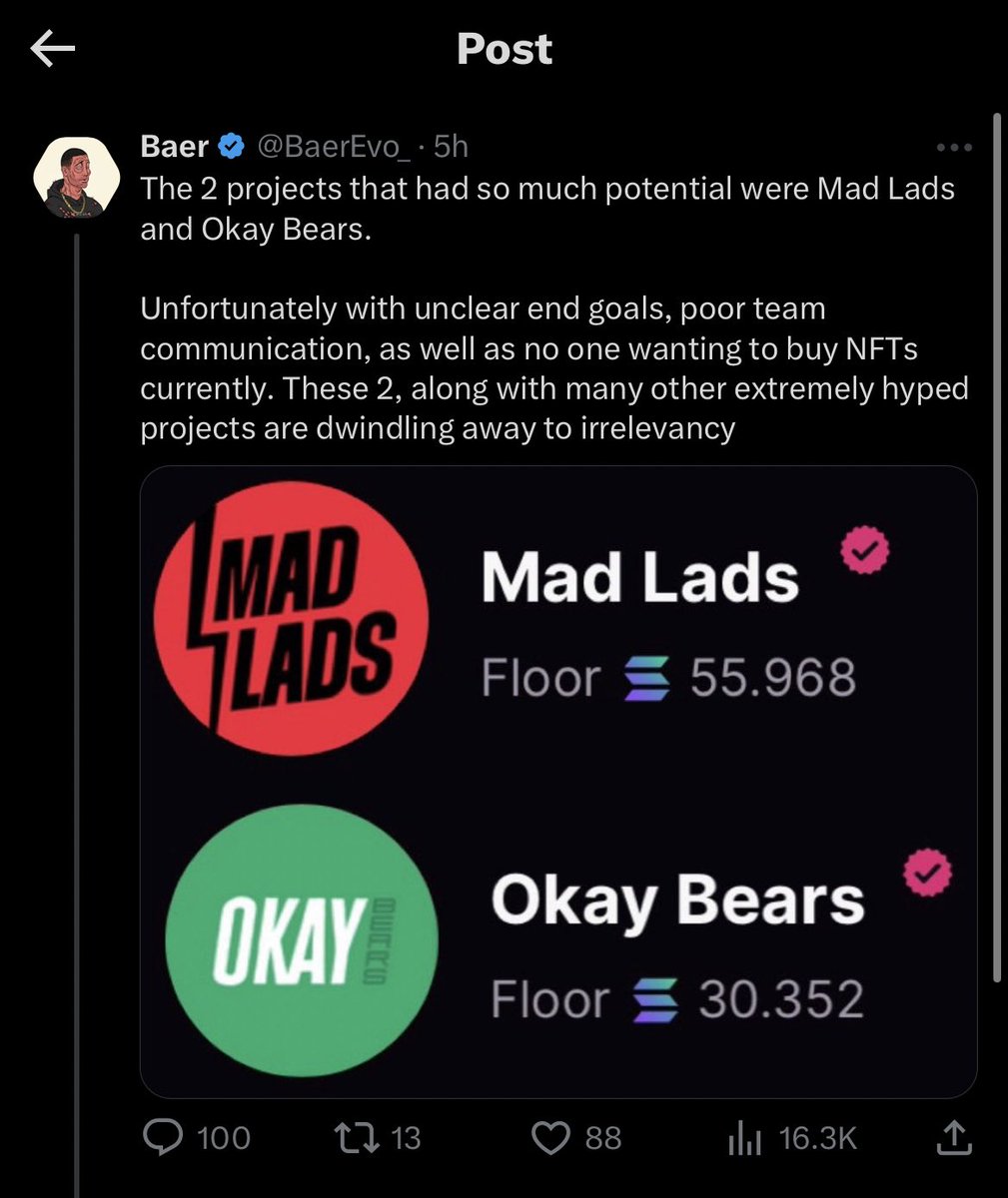 Calling my shot now this loser is is the next one to throw a tantrum and leave the DeGods community 🤞

Buddy saw X checks rolling in and pivoted straight into negative engagement farmer mode 💀

Energy on absolute ZERO