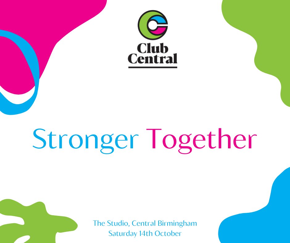 When we work together, we are stronger.  

The more we work together, the stronger we are.  The more we are defined as a sector.  And the more we are recognised as a sector, the more we are a valued.  And the more we are valued, the stronger we are.