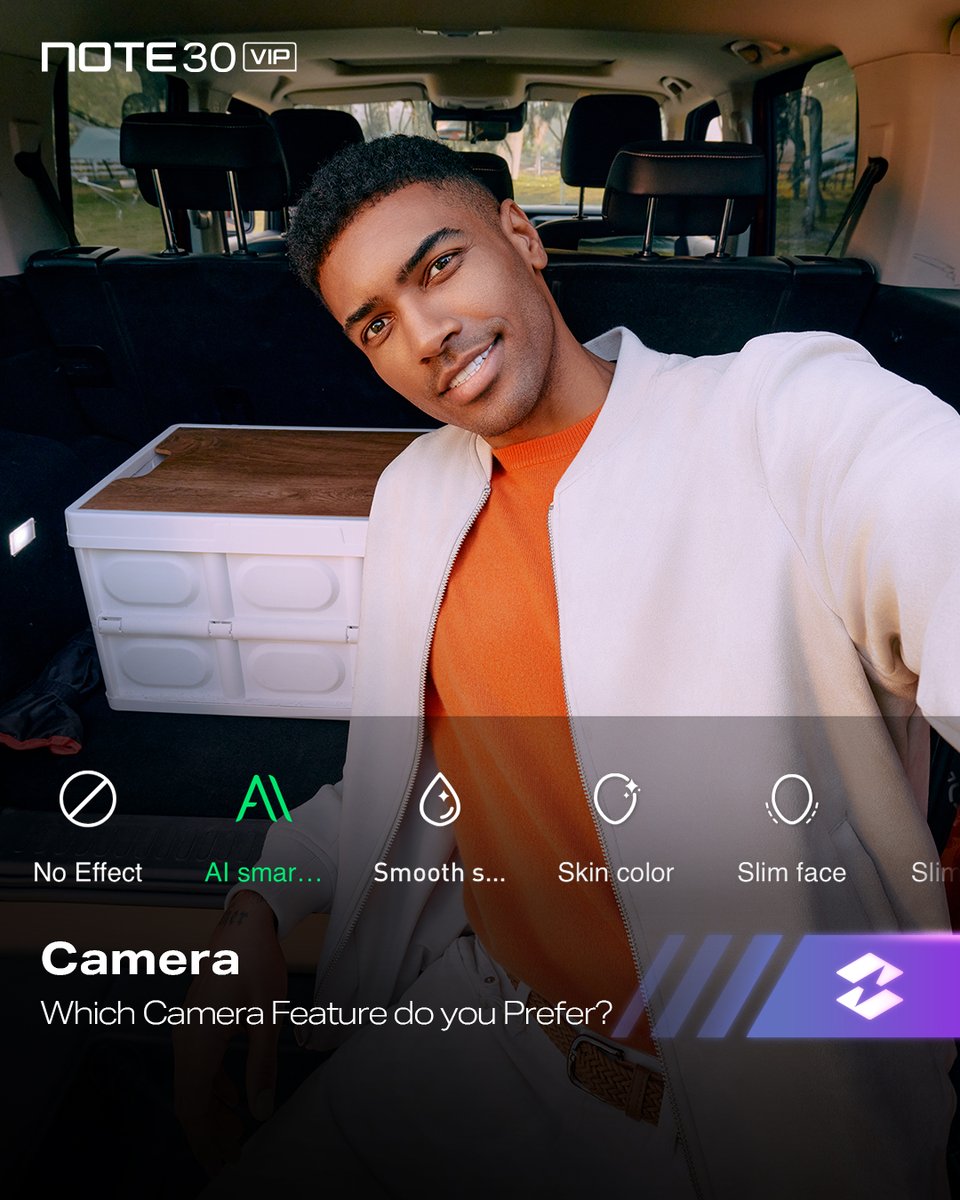 infinixrwanda's tweet image. 🎁🎁🎁
📸Camera showdown! Which feature steals your heart?
A) Crystal-clear Selfie Cam 🤳
B) Dual View Video Delight 🎥 Vote now and tell us your pick!

🎁 The top two choices win our first September gifts. Capture life's best with style! #Note30VIP