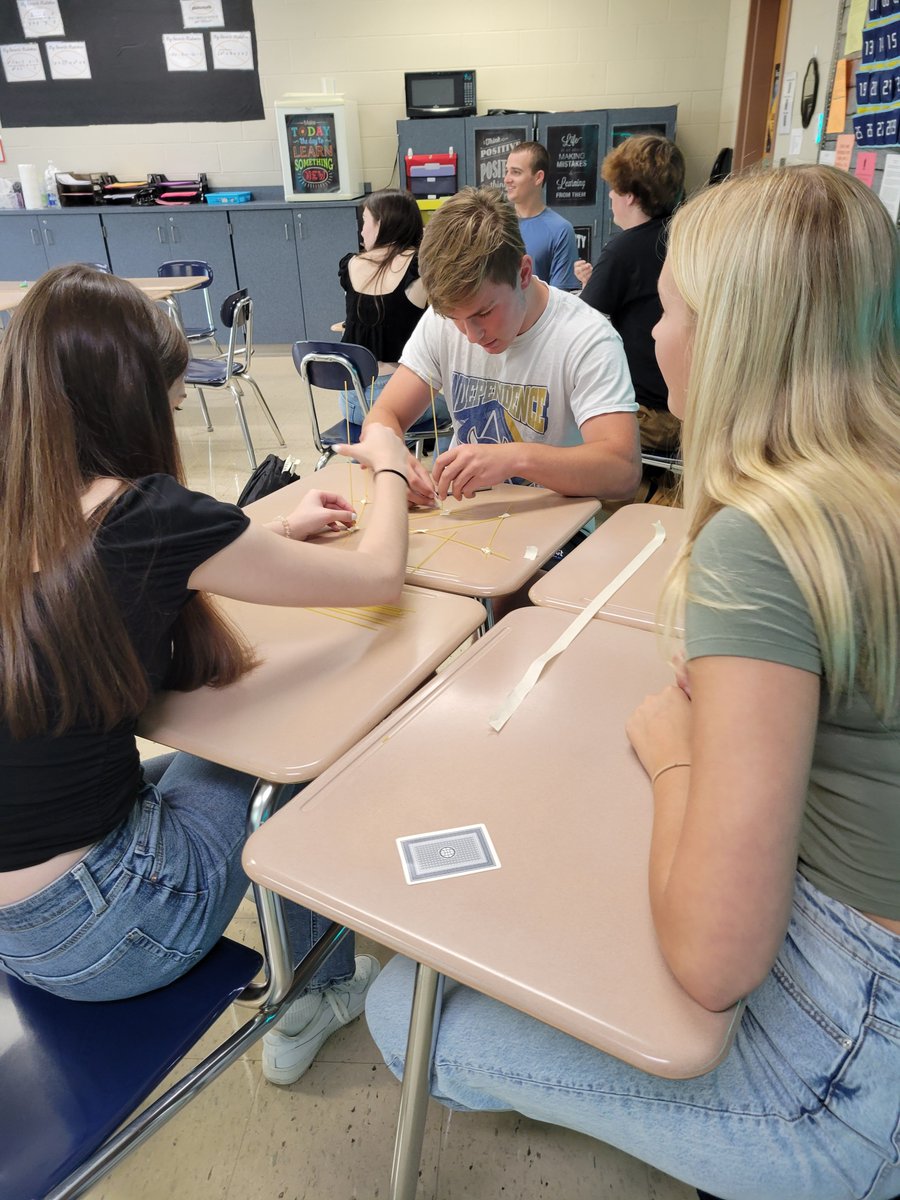 cheer_ihs's tweet photo. Day 1 Marshmallow Challenge 7th period https://t.co/RF7IfcnFEs