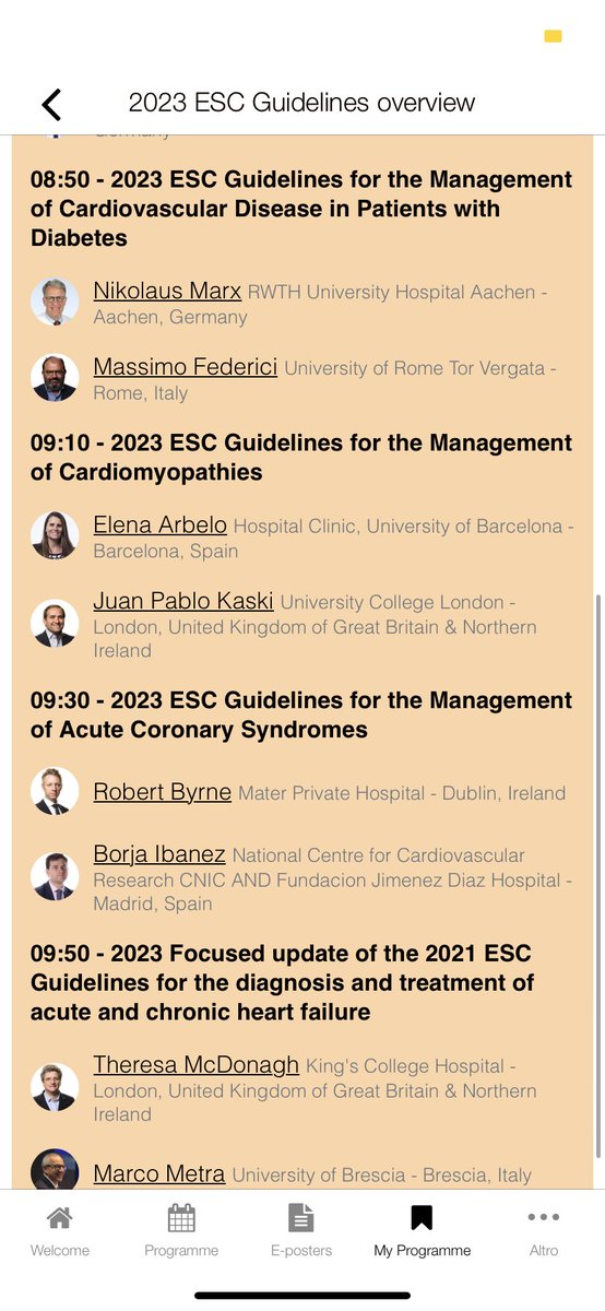 EZancanaroMD's tweet photo. Ready for #ESCCongress
first session tomorrow morning ⏰
#ESC guidelines on 🔥
Follow for live content 🎧🫀
@JACCJournals @PCRonline @escardio @JGrapsa @Phiso_de @VDelgadoGarcia @KemalogluOz @echo_stepbystep @BakhshiHooman @IndahSP_MD #cvint https://t.co/AzZRHetCkj