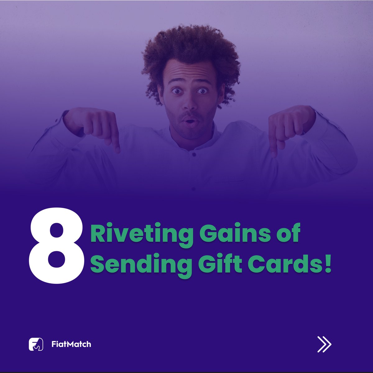 FiatMatch's tweet photo. Further into our #giftcards week, find out 8 compelling merits of sending electronic gift cards!

And this works for individuals or firms.

What do you think about electronic gift cards? Share your views in the comments 😁✌️ https://t.co/rFfKaVI3lI