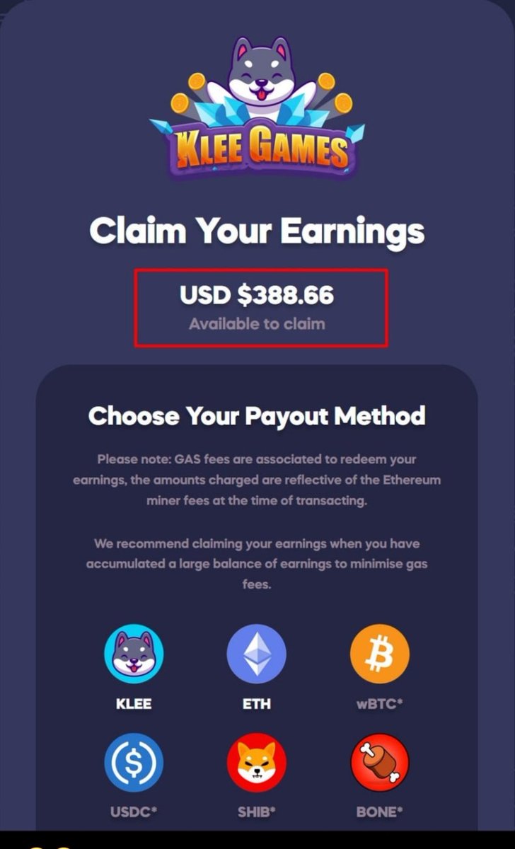 DAMADAMilliBy40's tweet image. @KleeKaiETH is a #1000XGEM 💯🎯🤑

And the best part is you can get actually get your #ROI with in 2 months..

Minimizing your &quot;Risk&quot;
Then when the scholarship program starts you can have a second form of passive income 

0xa67e9f021b9d208f7e3365b2a155e3c55b27de71

$KLEE IS A 💎