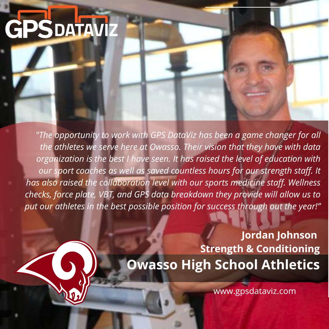There is no better time than today to announce our newest partners, @OwassoAthletics on the day that @OwassoRamFB faces off vs Bixby in the Battle of the Burbs! Good luck to Owasso FB tonight and all of Owassso Athletics this year! @jcjohnson40 #EmpowerYourData