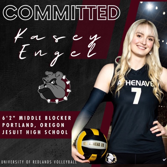 I am beyond excited to announce my verbal commitment to continue my athletic and academic career at the University of Redlands. I would like to thank my family, coaches, teammates, AthenaVB, and the entire ApexPWR team. I’m looking forward to these next 4 years! Go Bulldogs!