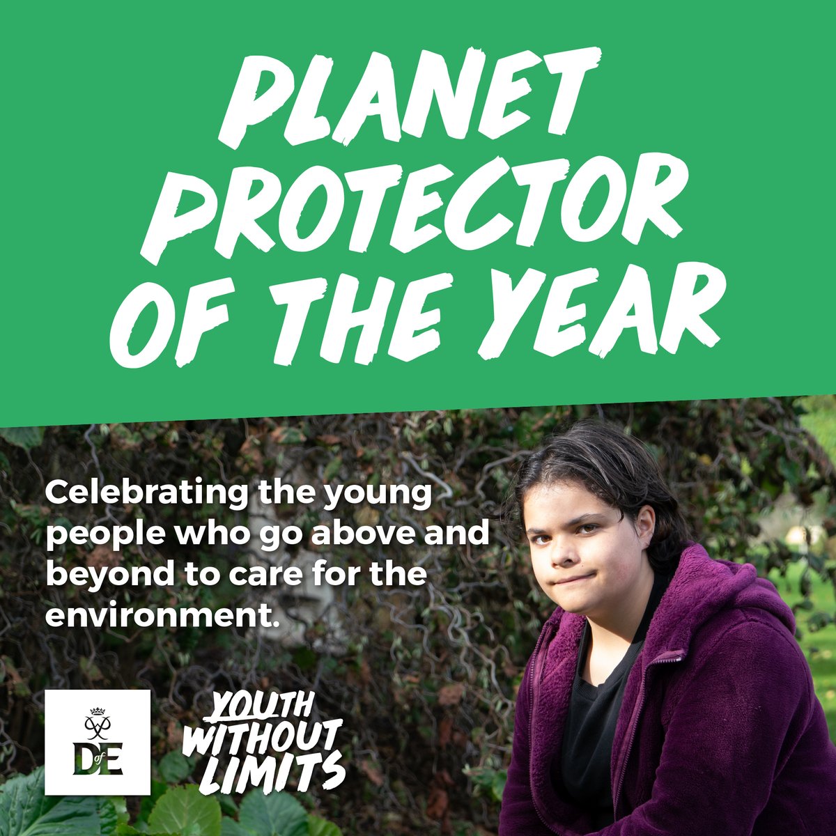 🌍 Nominate a Planet Protector🌍 Know a young person making a real difference for our planet? They might have organised a litter pick, beach clean up or campaigned. Let's celebrate their dedication and passion for the environment! 👉 Nominate today: bit.ly/46gMzCh