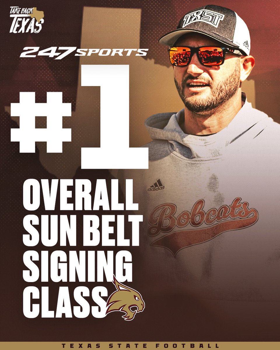 #TakeBackTexas23 Signing Class 👀

#EatEmUp  #SunBeltFB