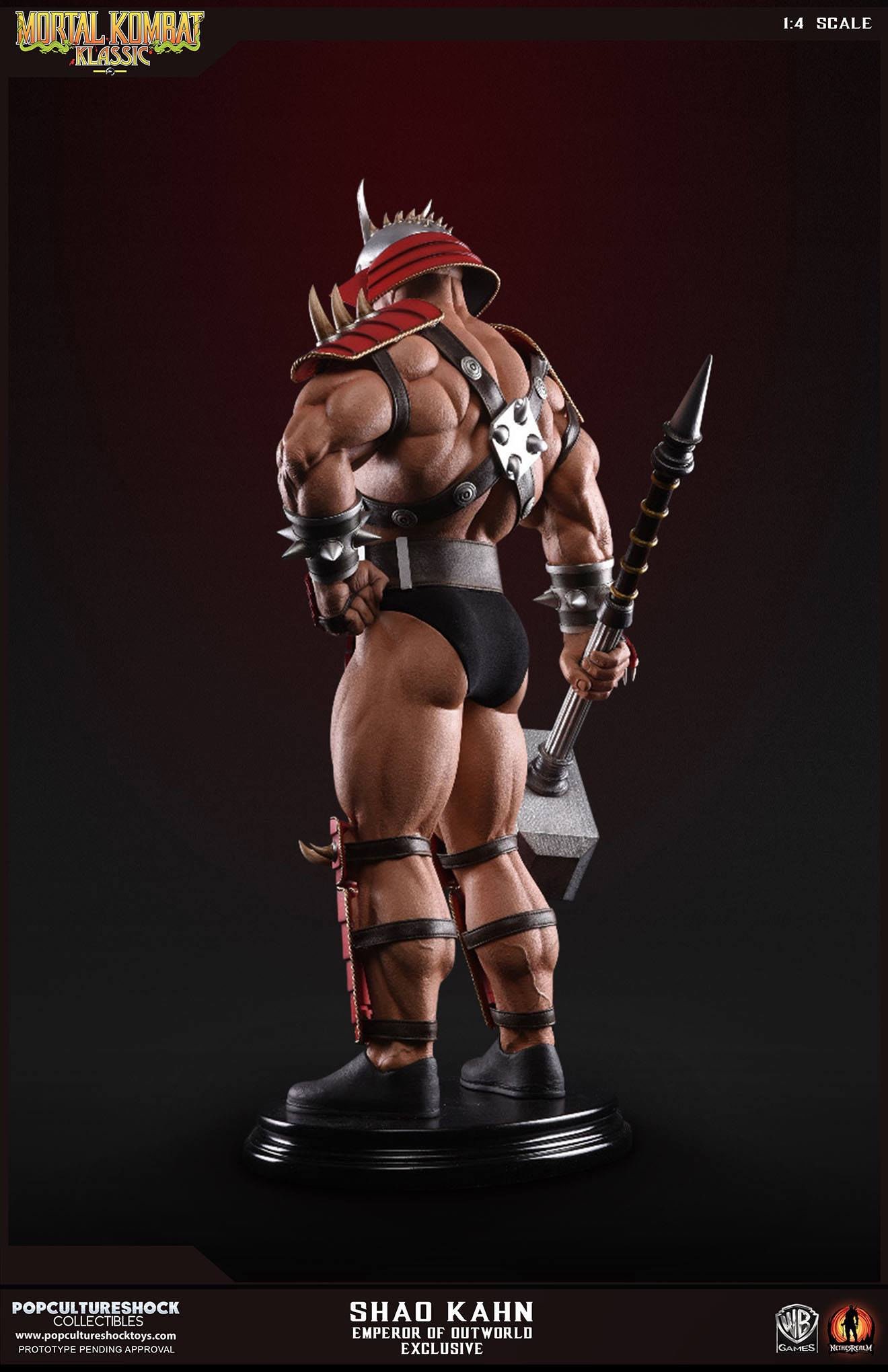 Mortal Kombat Shao Kahn Statue by Pop Culture Shock