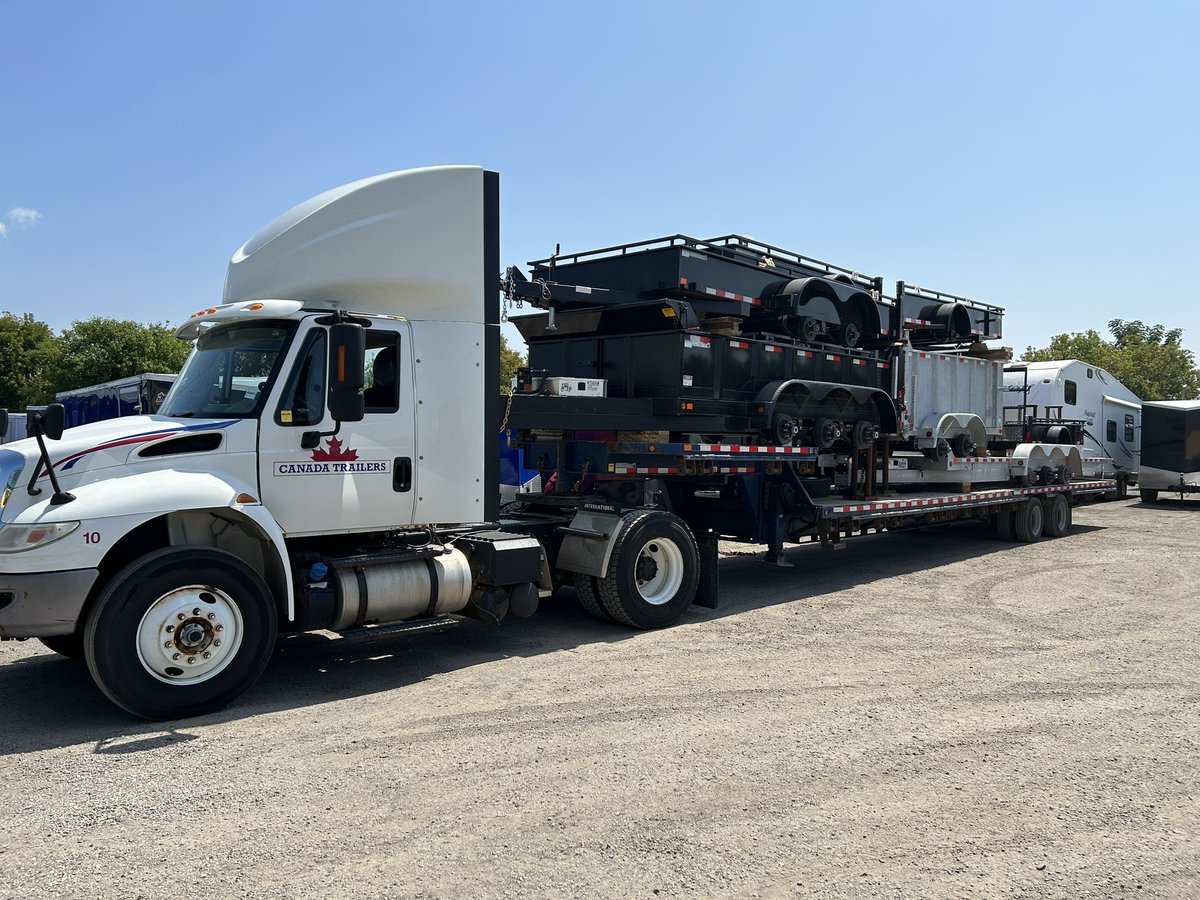 New shipment of trailers!
Utility trailers
5X10
6X10
7X14
5X8
6X12
Dump trailer 
38X14