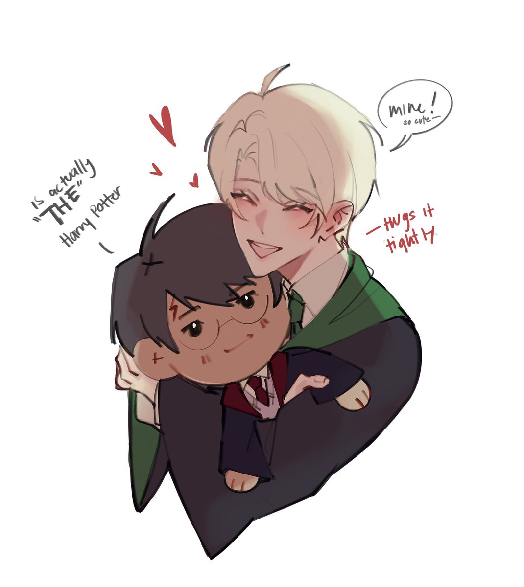 0947pl61he99al's tweet photo. draco “potter stinks but owns every chosen one’s merch” malfoy #hpdm #ハリドラ https://t.co/v5cDBAT9Dl