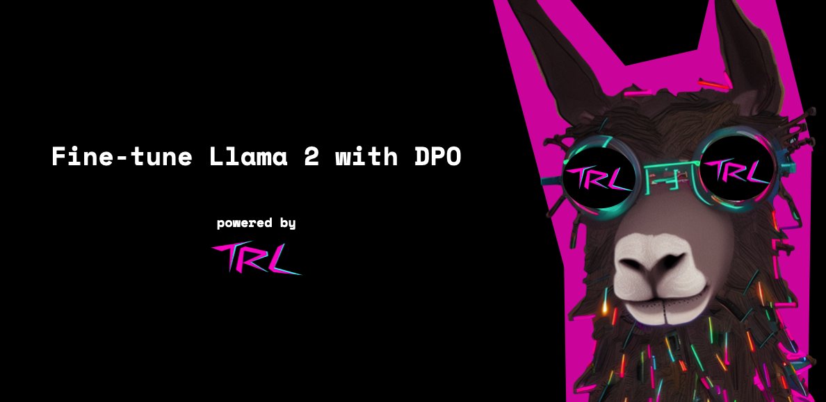 intelli_gen's tweet photo. An intersting blog on @huggingface method to use DPO fine-tune LLMs. 
Article: https://t.co/M0xXybvero

The blog shows a new method called Direct Preference Optimization that optimizes LLMs directly on human preferences. This removes the need for complex RL machinery.

It includes an end-to-end example using DPO to customize the 7B Llama-2 model with HuggingFace's TRL library. Training logs show the model optimizing for human-aligned metrics.

DPO enables aligning LLMs with human values around safety, reasoning, and more by simplifying the fine-tuning process. The post details the full workflow from SFT to evaluating DPO training runs.

By removing barriers to customizing LLMs, DPO unlocks exciting potentials in AI. Can't wait to see more options for tailoring models to suit our needs and preferences!

This is based on this recent paper on DPO: https://t.co/LnCLwtngI9

Kudos to the authors!
@krasul @younesbelkada @lvwerra