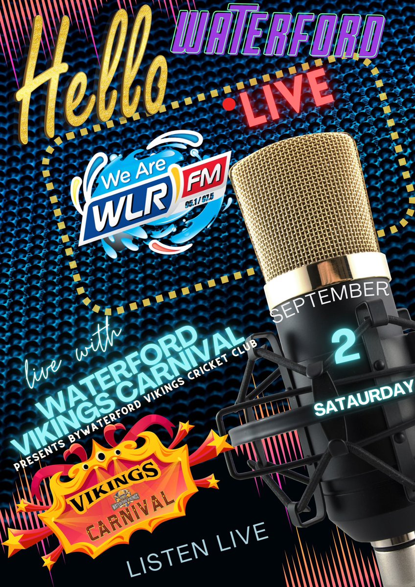 jinutouch's tweet photo. #WLRFM #waterford #vikingscarnival https://t.co/Rjp645rTFu