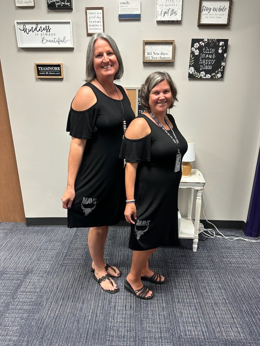 Ms. Hinson has a mini me!