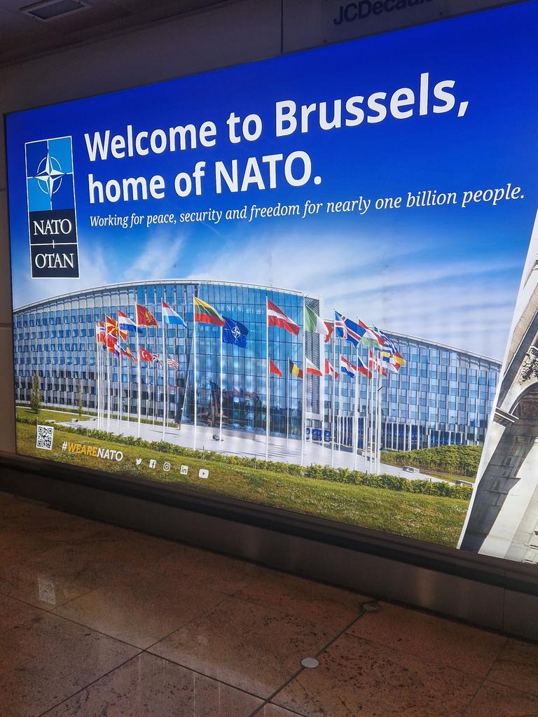 Oh God, is the #NATO War Machine still based in Brussels..? Having the #EU Headquarters + NATO's in the same city has not been good - EU is fast evolving into a pawn of NATO which was set up by #US Empire in 1949 to keep the countries of Europe subservient to US Imperialism...