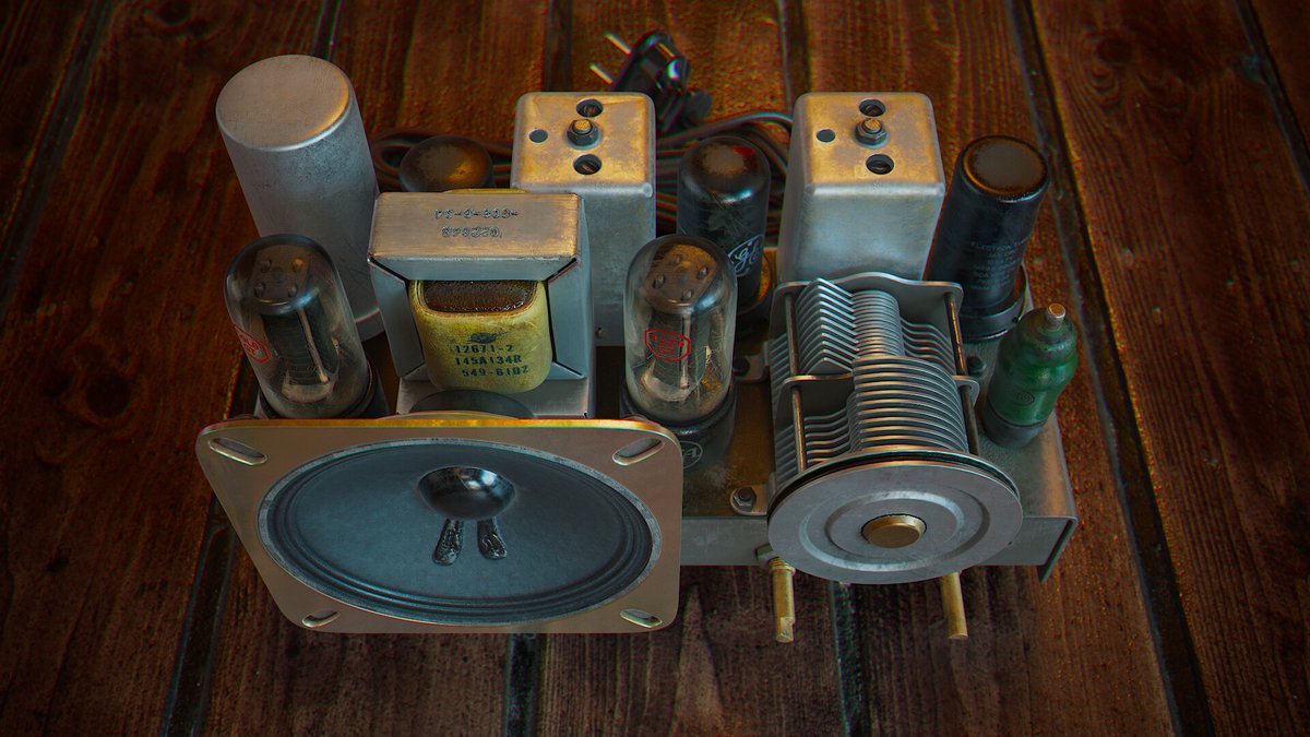 Serge_Step's tweet photo. Warm tube sound, can you hear it? ๐
Addison Waterfall Radio (1940-1947)
@MaxonVFX @Cinema4Dโก๏ธ@RizomUVโก๏ธ#Substance3DPainter โก๏ธ@Redshift3D
#3D #3Dmodeling #UVW #QuadsOnly
https://t.co/uBC3npzCD5 https://t.co/quEzvSTqN7