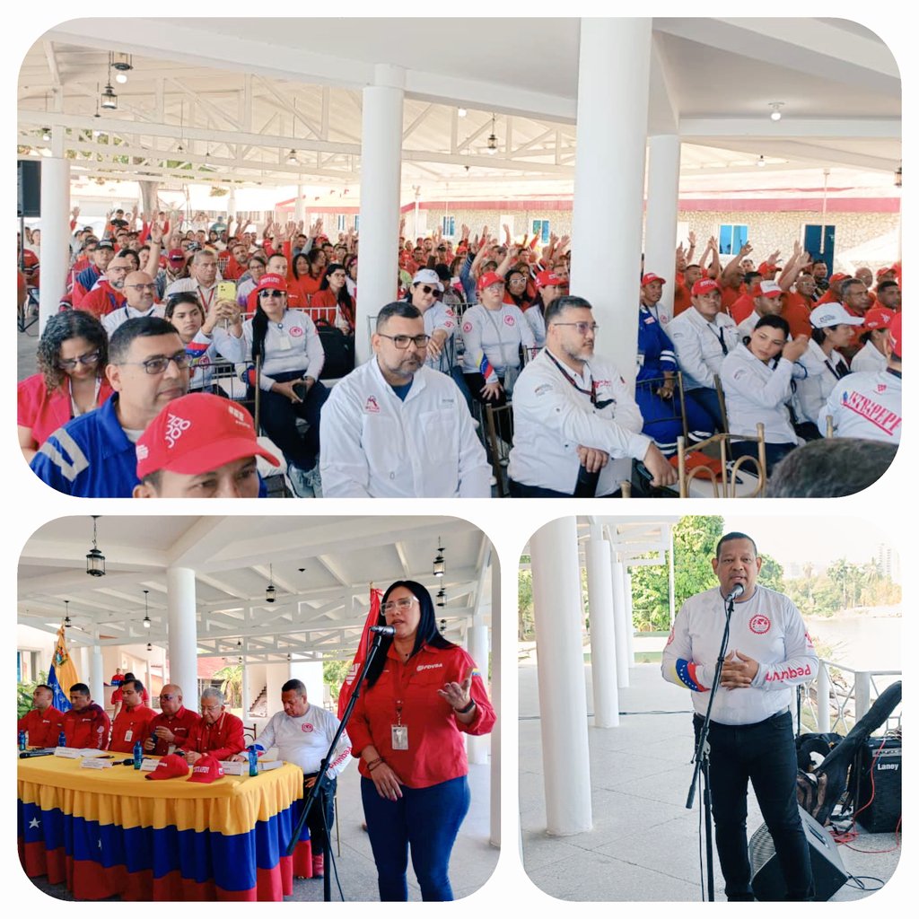 🇻🇪 Los trabajadores y trabajadoras Petroleros, Gasiferos y Petroquímicos, El Bloque Histórico Patriótico Revolucionario Petroquimico, máxima expresión de organización. Consolidan el modelo de gestión participativo y protagónico.
 impulsada por el Presidente Nicolas Maduro.