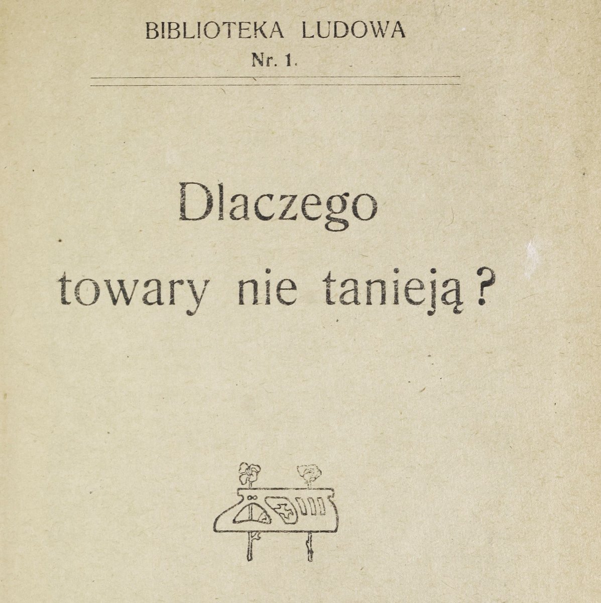 bn_org_pl's tweet photo. Dlaczego towary nie tanieją? Kraków 1919
#Patrimonium #Polona

https://t.co/cPhCjWRYFu https://t.co/D9teKszCvN