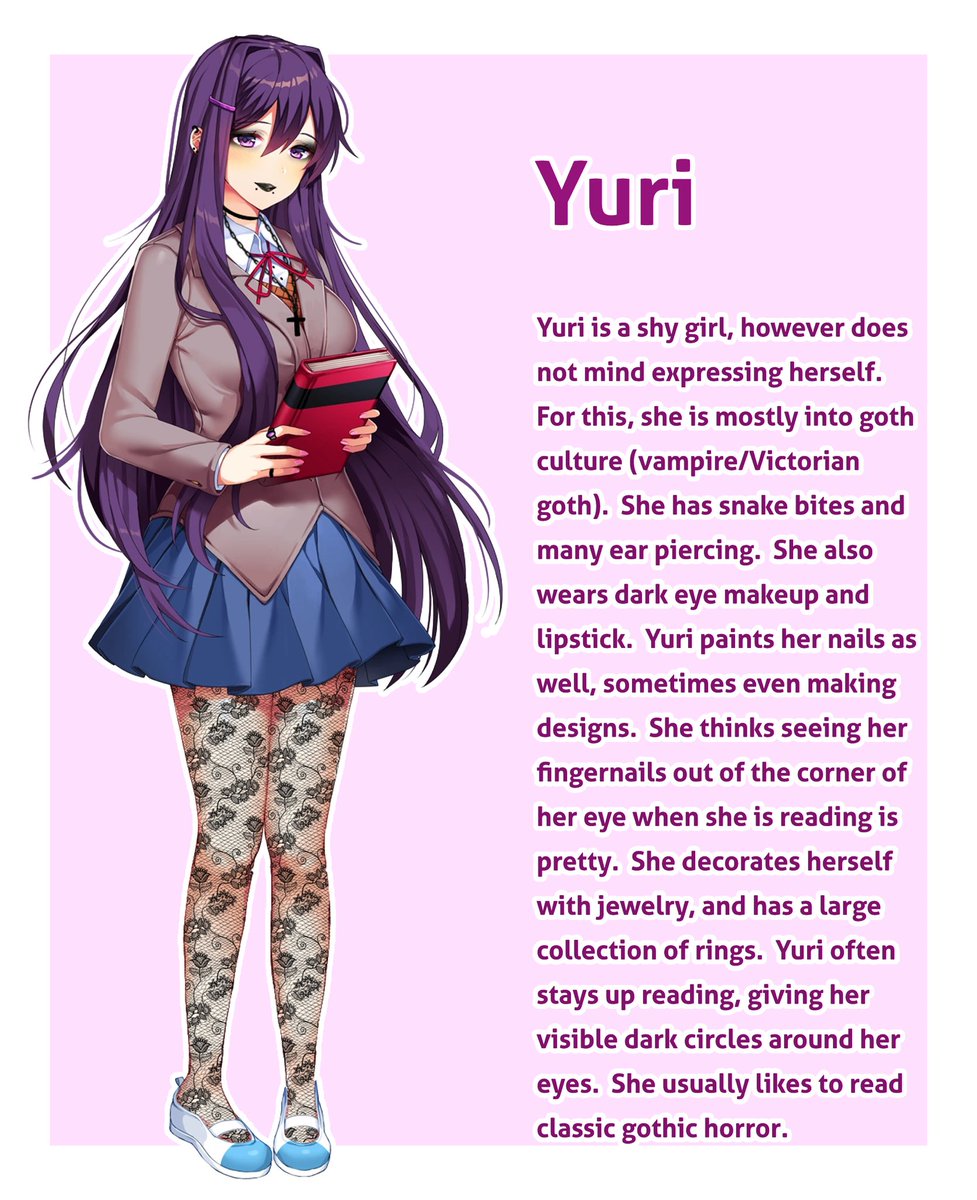 Here r my ddlc headcanons! Do lmk what u think 🥺🥺🥺🥺🥺🥺!!