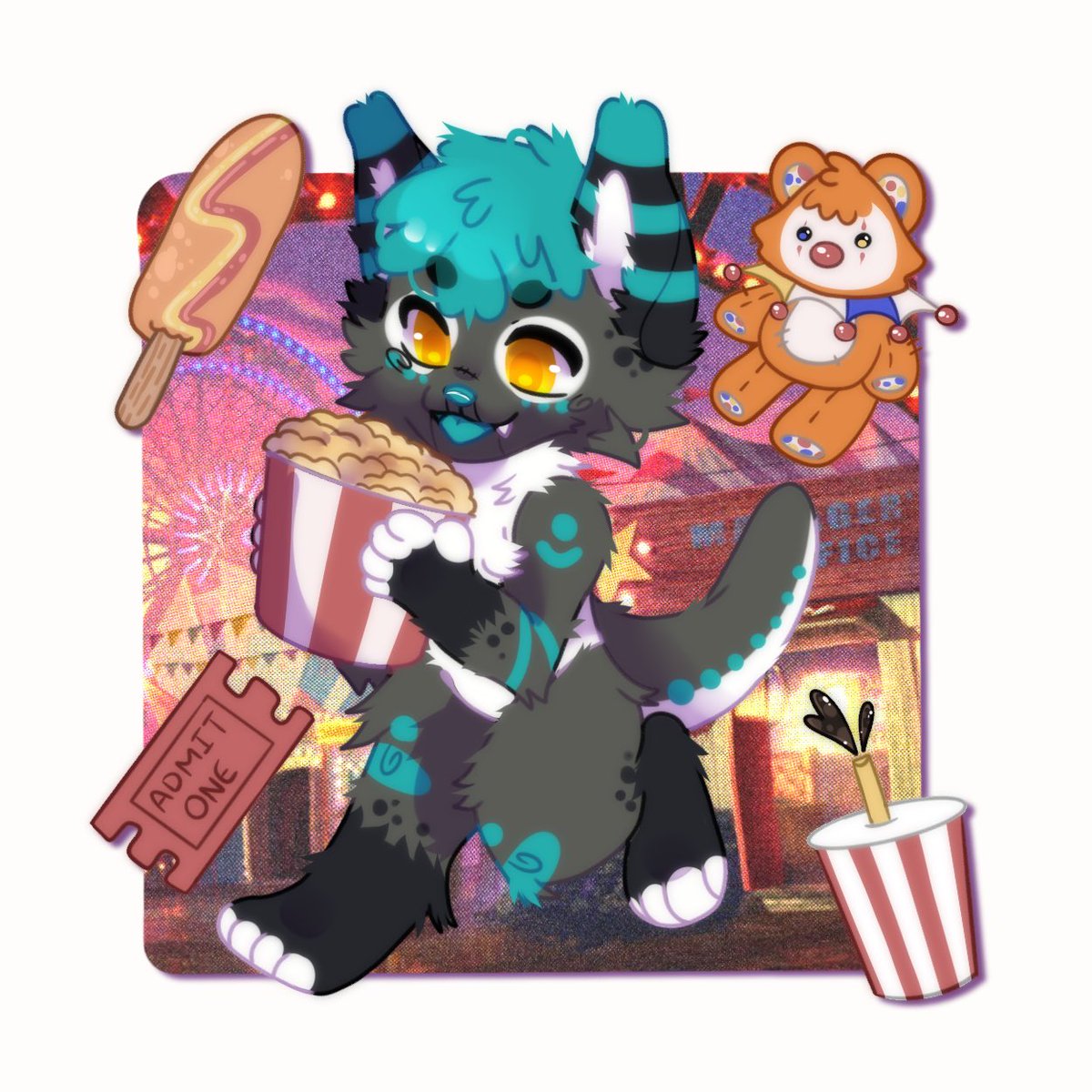 TeaSprouts's tweet image. 2/2 of my August charm mail!
-
♡ + ↻ are appreciated
-
#artist #art #furryart #furryartist #digitalart #DigitalArtist #furryartwork