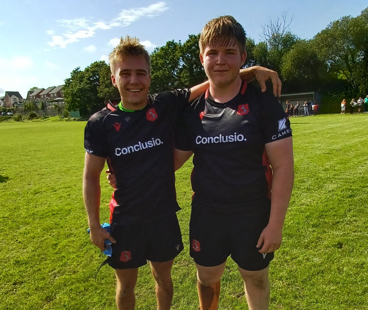 Congratulations to current Y13 Isaac G and OL Tom C for their performances in todays @AcciesRugby against Holland #cslsport @NextGenXV