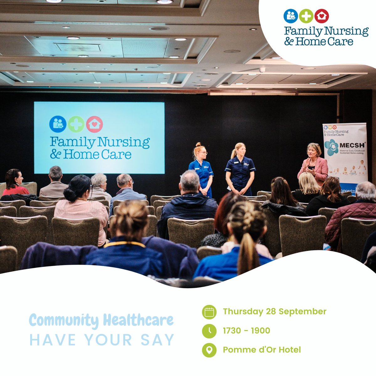 Our Community Healthcare - Have Your Say event has been running for over a year now and our next event is on Thursday 28 September at the Pomme d'Or Hotel between 1730 - 1900.

To reserve your free ticket, please visit our Eventbrite page bit.ly/3scGOG8