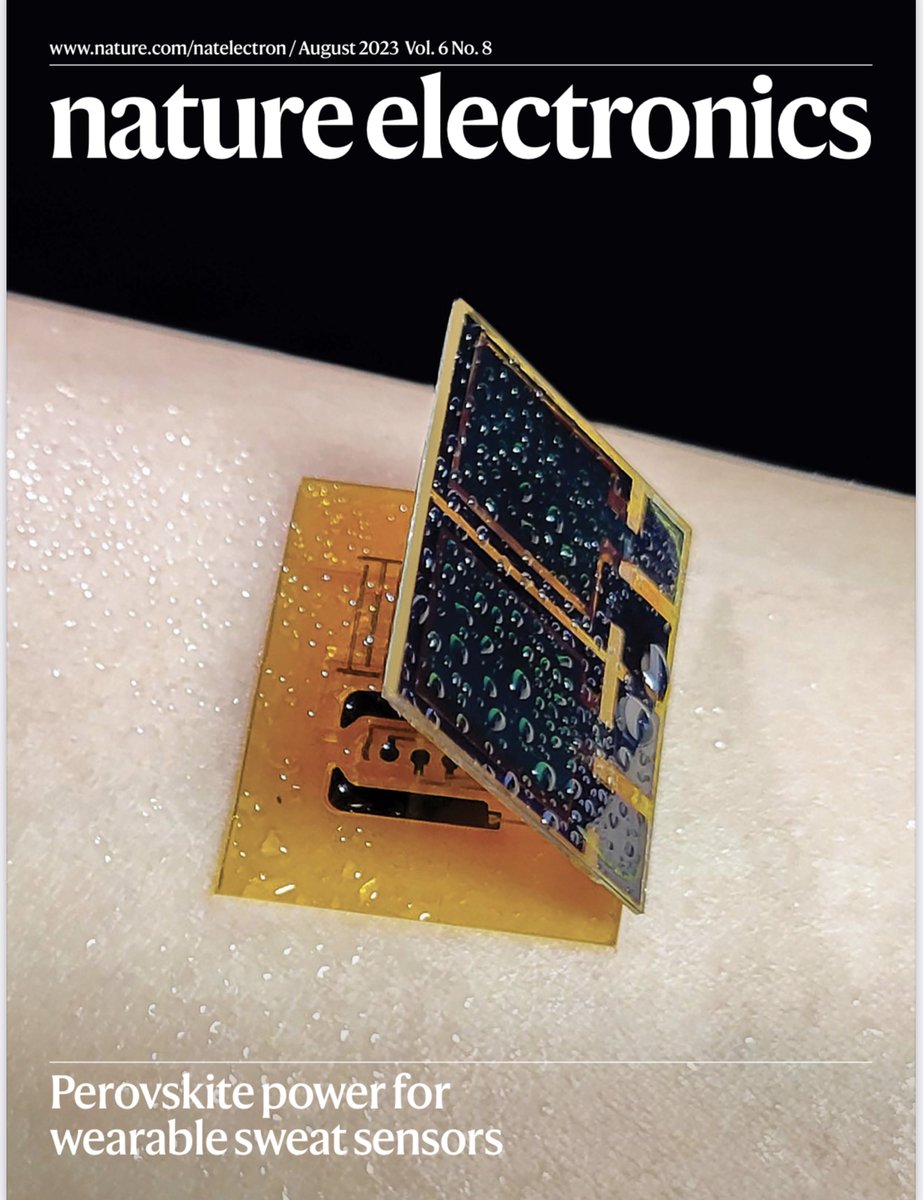 Thank you <a href="/NatureElectron/">Nature Electronics</a> for highlighting the result of our work on the cover of the recent issue! And many thanks to great collaborators <a href="/WeiGaoLab/">Wei Gao</a> and <a href="/jihong_min0602/">Jihong Min</a> at <a href="/Caltech/">Caltech</a>  

<a href="/jkulinz/">JKU - Johannes Kepler Universität Linz</a> <a href="/SomapJku/">SOMAP</a>