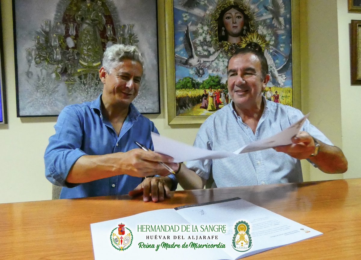 SangreHuevar's tweet photo. Nuestra Hermandad anuncia el acuerdo con la Sociedad Filarmónica "Nuestra Señora del Carmen" de Salteras, mediante el cual, en la noche del próximo sábado, 8 de junio de 2024, https://t.co/qezKaIklFB