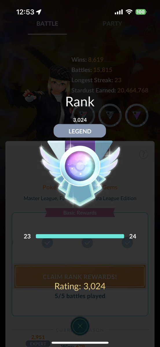 reezachi's tweet image. This season was plagued with many struggles both in battles and in health, but in the end the goal was achieved 😊  GGs to all my opponents especially @tezznt (love u) and huuuge thank you to the best person ever @TzSpenx (❤️) for everything 🤗💕

#battlers #girlsthatpvp